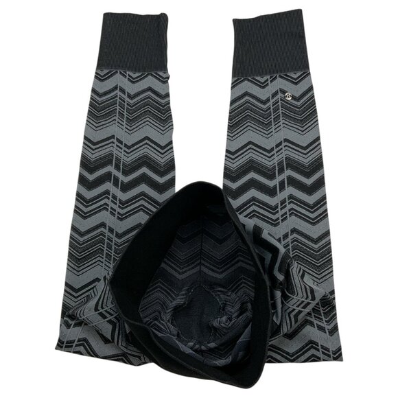 Lululemon Ebb To Street Pant Legging 2 Black Gray Heathered Slate - Picture 5 of 11